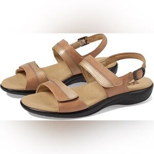 SAS Nudu Adjustable Comfort Sandal in dawn, size 10.5, EUC